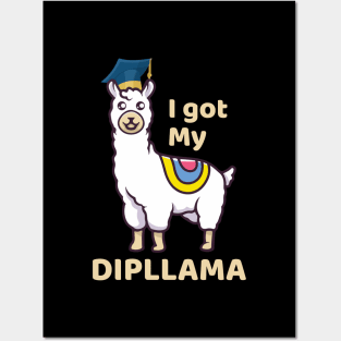 I Got My Dipllama Posters and Art